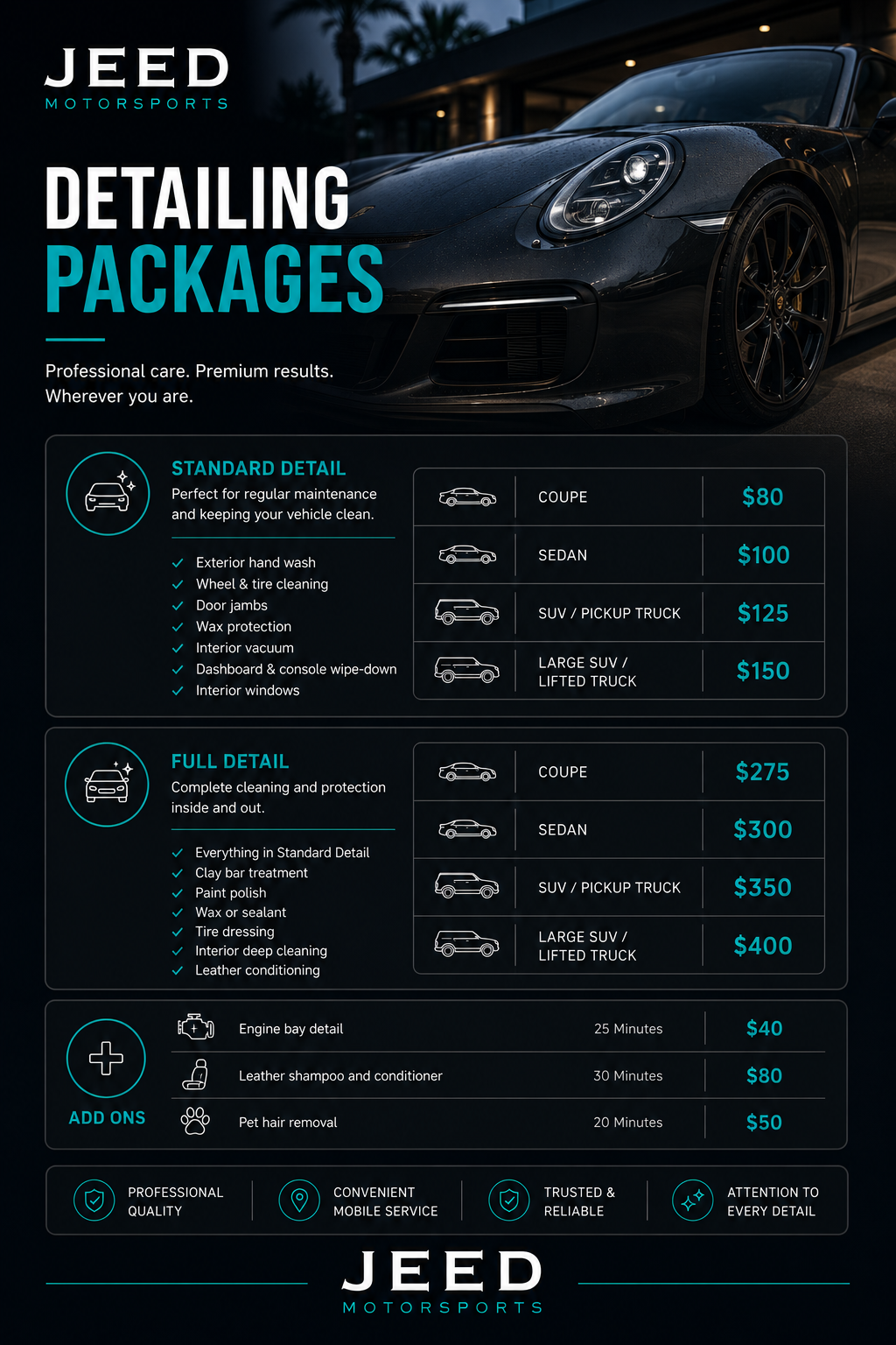 JEED PRICES